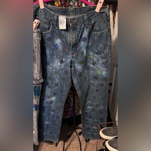 CHANEL INSPIRED JEANS CARHARTT 36x32